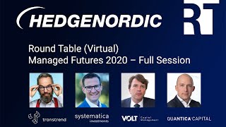 Managed Futures Round Table Full Session [upl. by Newfeld]