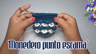 MONEDEROS TEJIDOS A CROCHET CON CIERRE 👛 [upl. by Friday]