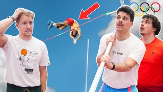 Becoming an OLYMPIC POLE VAULTER in 2 Hours ft Ben Broeders [upl. by Pitchford]