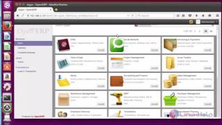 How to Install OpenERP 7 in Ubuntu [upl. by Aubree62]