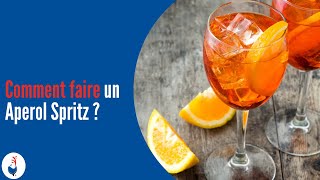 Comment faire un Aperol Spritz  🍹 [upl. by Anelrad38]