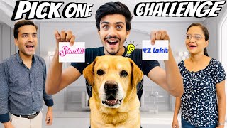 PICK ONE CHALLENGE  Kya Leo Ki Hogi Shaddi  Anant Rastogi [upl. by Yerffeg]