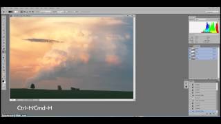 Using Quick Mask and the Gradient Tool for Great Skies [upl. by Nonnerb]