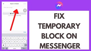 How to FIX Temporary Block On Messenger 2022 [upl. by Bedwell]