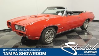 1969 Pontiac GTO Convertible for sale  1616 TPA [upl. by Khalil237]