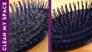 How to Clean Your Hairbrush A Minute to Clean [upl. by Sikleb]