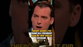 THIERRY BAUDET FVD TRUMP ALS PRESIDENT GAAN WE HIER VOELEN OEKRAINE thierrybaudet fvd trump [upl. by Oiluarb]