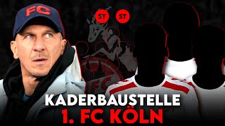 Transferangriff im Winter Torjäger gesucht Stürmer für den 1 FC Köln  Kaderbaustelle [upl. by Waring]