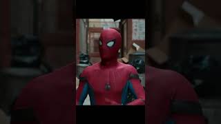 SpiderMan Homecoming  Suit Up Scene spiderman tomholland marvel [upl. by Flodnar408]