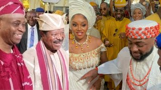 LIVE KING SUNNY ADE PERFORMING LIVE AT DAVIDO WEDDNG [upl. by Sabanrab866]