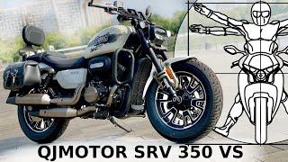 QJMOTOR SRV 350 VS Китайский круизер который больше HD Sportster [upl. by Trembly962]