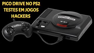 PICO DRIVE 20 TESTE EM JOGOS HACKER E HOMEBREW [upl. by Inad75]