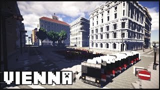 Minecraft  Vienna amp Subway  Metro System [upl. by Einrae667]