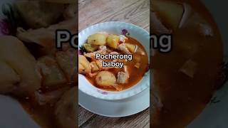 POCHERONG BABOY Filipino style food cooking filipinofood [upl. by Adnarem]