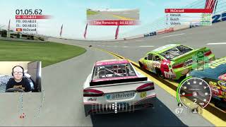 Nascar 15 Single Season As Michael McDowell 95 Ep11 Talladega [upl. by Winnifred]