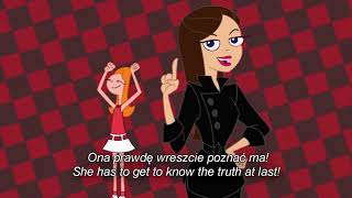 FHD PL Phineas and Ferb  Busted S02E11 Polish extended version with lyrics and translation [upl. by Llirret]