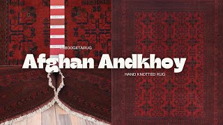 Look at this Rich Red Afghan Andkhoy [upl. by Enelrae]