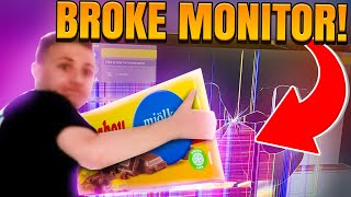 I BROKE MY MONITOR after This 13000 Case BATTLE EXTREME REACTION  ADDICTED [upl. by Drawyeh]