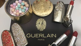 GUERLAIN  Golden Bee Collection Holiday 2020  Météorites Rouge G Cases amp Lipsticks  Dark Skin [upl. by Lesoj452]