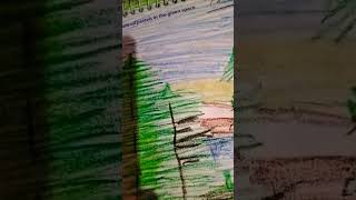 art oil pastels  Landscape beautiful Art [upl. by Mott]