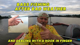 Bass Fishing After Bad Weather [upl. by Jana]