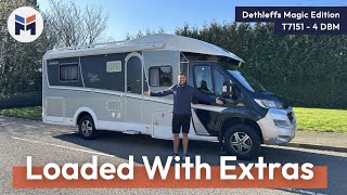 Dethleffs Magic Edition T7151 4 DBM High Spec Motorhome [upl. by Aissak]