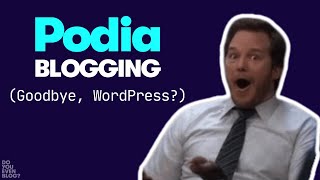 Podia BLOGGING  Full Demo  Pros amp Cons NEW [upl. by Oderfla]