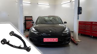 Tesla Model 3 Hvordan bytte øvre bærebru foran  2017 og nyere modeller [upl. by Nuahsor178]