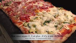 Pizza alla Pala  Il Campionissimo Paris [upl. by Eanom635]