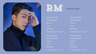 RM  BTS   PLAYLIST SONG 2024 [upl. by Analed537]