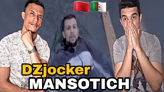 DZjoker  MANSOTICH  مانسوطيش Reaction🇲🇦🇩🇿 ميساجات لملاح🔥 [upl. by Alene]