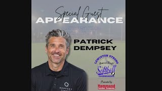 Patrick Dempsey to play in Lewiston Strong Softball Tournament [upl. by Ihc]