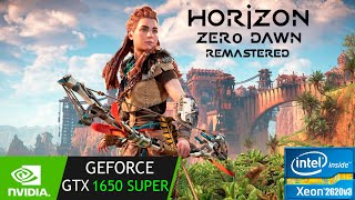 Horizon Zero Dawn Remastered  GTX 1650 Super  Xeon 2620 V3  1080p [upl. by Babbette]