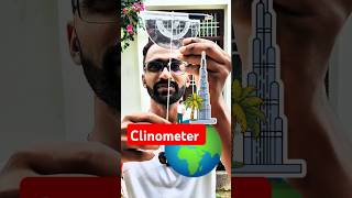 What is clinometer  what is Indian clinometer height and distance trigonometry class10 shortsfeed [upl. by Feld]