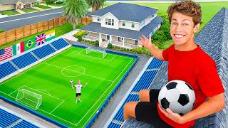 I Built a Soccer Stadium in My House [upl. by Landsman]