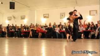 JAVIER RODRIGUEZ Y VIRGINIA PANDOLFI en La Baldosa TANGO [upl. by Alvy]