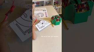 Alphabet Craft Toddler HACK homeschool Ideas Kindergarten Preschool Letter of the Week Activities [upl. by Neelrak423]