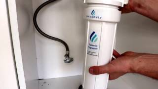 How To Replace Cartridge In Hydrovivs Tailored Tapwater System [upl. by Panchito]