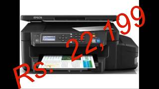 Epson L605 Wi fi Duplex Multi Function Inkjet Printer Review amp Complete [upl. by Nedla711]