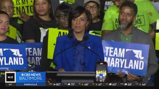 Angela Alsobrooks wins Maryland Senate seat CBS News projects [upl. by Natfa]