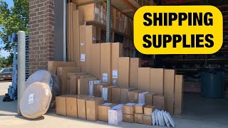 WHERE TO GET SHIPPING SUPPLIES FOR YOUR EBAY BUSINESS WEARHOUSE  ULINE ORDER QUICK UPDATE [upl. by Norvan340]