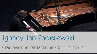 Ignacy Jan Paderewski  Cracovienne fantastique Op 14 No 6  Krzysztof Książek [upl. by Cullen]