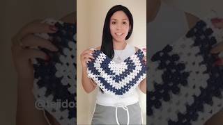 Tutorial 👆 Short Cielo tejido a crochet crochet tejer [upl. by Saidee303]