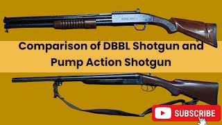 Comparison of Double Barrel dbbl and Pump Action Shotgun12bore 12gauge rvvlogofficial [upl. by Wurster]