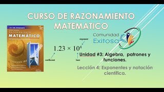 16 Matematicas GED en Espanol🤗🙂😉Exponentes y Notación Científica [upl. by Ayvid]