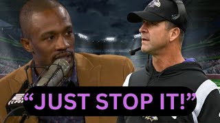 Domonique Foxworth ROLLS EYES At Ravens Narrative amp PASSIONATELY DEFENDS Team [upl. by Kinney402]