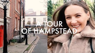 A TOUR OF HAMPSTEAD  London Guide [upl. by Ecarg]