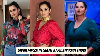 Sania Mirza cried in Great Kapil Sharma show when asked about her biopic [upl. by Chessa899]