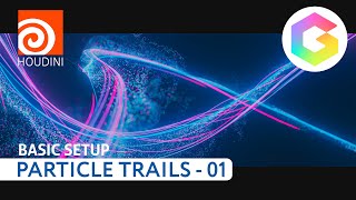 From Basics to Brilliance Particle Trails Motion Graphics in Houdini  01 Basic Setup [upl. by Tristan]