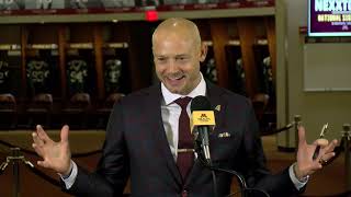 Coach Fleck Reviews 2020 Recruiting Class [upl. by Larrad]